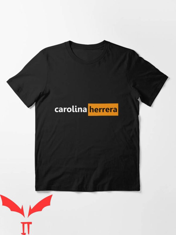 Carolina Herrera T-Shirt Wide Portrait Porn Hub Style Tee