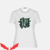 Carolina Herrera T-Shirt With Lilac And Green Sequins