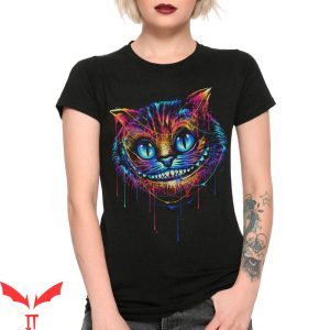 Chesire Cat T-shirt Alice In Wonderland Chesire Cat Tie Dye