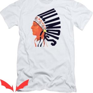 Chief Illiniwek T Shirt Fighting Illini Gift Lover