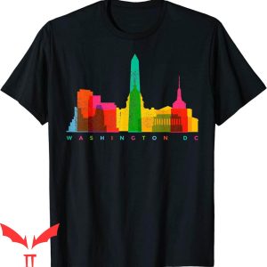 DC Urban Moms T-Shirt Washington D.C. Skyline Colorful