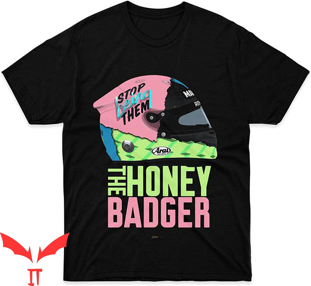 Daniel Ricciardo T-Shirt 2019 Helmet Formula 1 Motor Racing Daniel Ricciardo T-Shirt 2019 Helmet Formula 1 Motor Racing