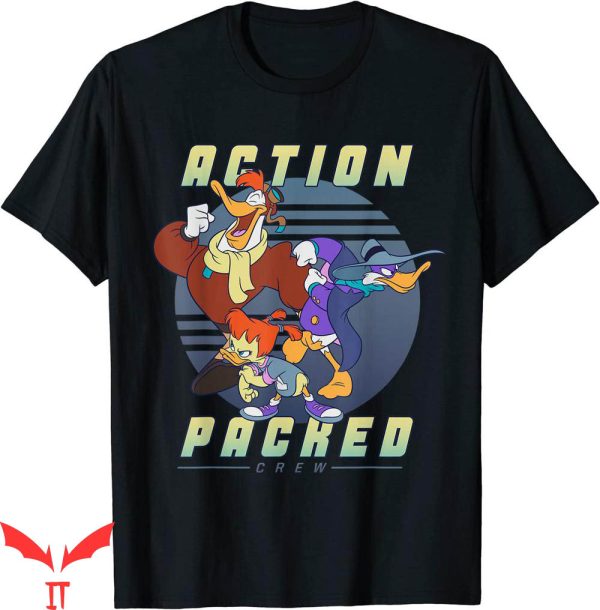 Darkwing Duck T-Shirt Disney Action Packed Crew