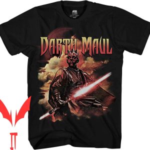 Darth Maul T-Shirt Star Wars Dark Zabrak Sith Jedi