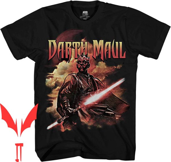 Darth Maul T-Shirt Star Wars Dark Zabrak Sith Jedi