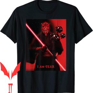 Darth Maul T-Shirt Star Wars I Am Fear