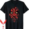 Darth Maul T-Shirt Star Wars Weathered Face