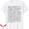 Declaration Of Independence T-Shirt Signatures 4th July 1776