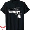 Detroit Gun T-Shirt Smoking Michigan American State
