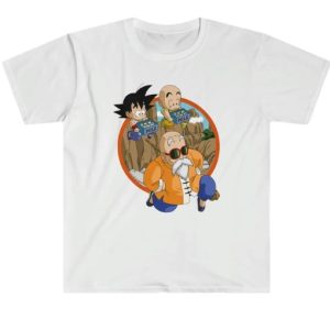 Dragonball Zt T Shirt Dragonball Gym Master Roshi Training