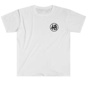 Dragonball Zt T Shirt Dragonball Z Goku Kanji T Shirt