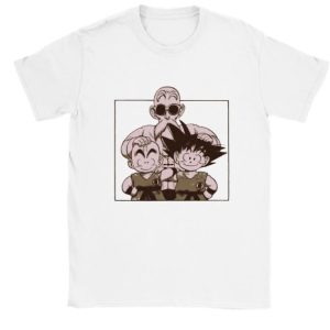 Dragonball Zt T Shirt Son Goku Krillin Master Roshi