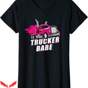 Enya Umanzor Mom T-Shirt Awesome Trucker Babe Trailer Driver