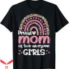 Enya Umanzor Mom T-Shirt Proud Of Awesome Leopard Rainbow
