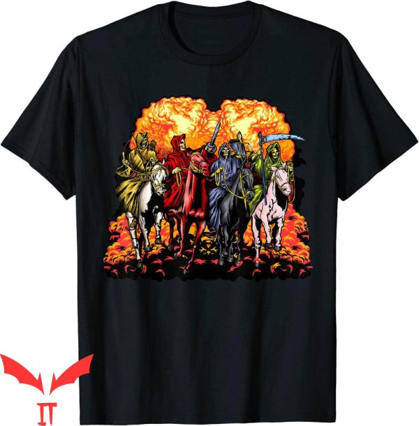 Four Horsemen T-Shirt 4 Horsemen Of Apocalypse Revelation