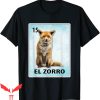 Fox Mexico T-Shirt El Zorro Mexican Fox Cards Tee