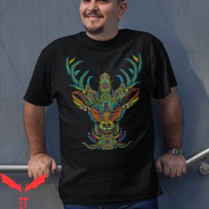Fox Mexico T-Shirt Folk Art Mexico Huichol Art Animal Lover