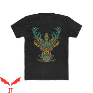 Fox Mexico T-Shirt Folk Art Mexico Huichol Art Animal Lover