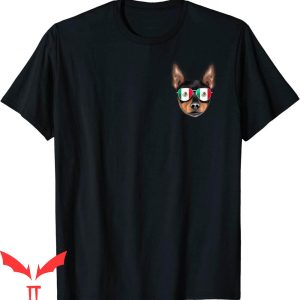 Fox Mexico T-Shirt Mexican Flag Toy Fox Terrier Dog Mexico
