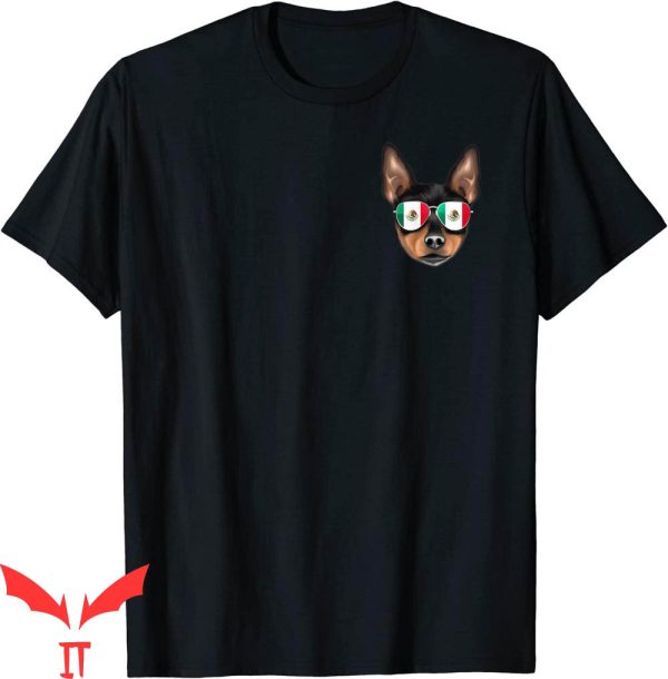 Fox Mexico T-Shirt Mexican Flag Toy Fox Terrier Dog Mexico