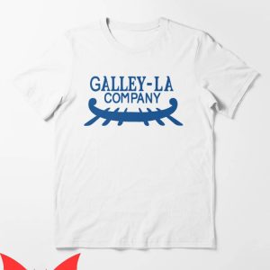 Galley La Company T-Shirt Classic Shipwrights Blue Logo