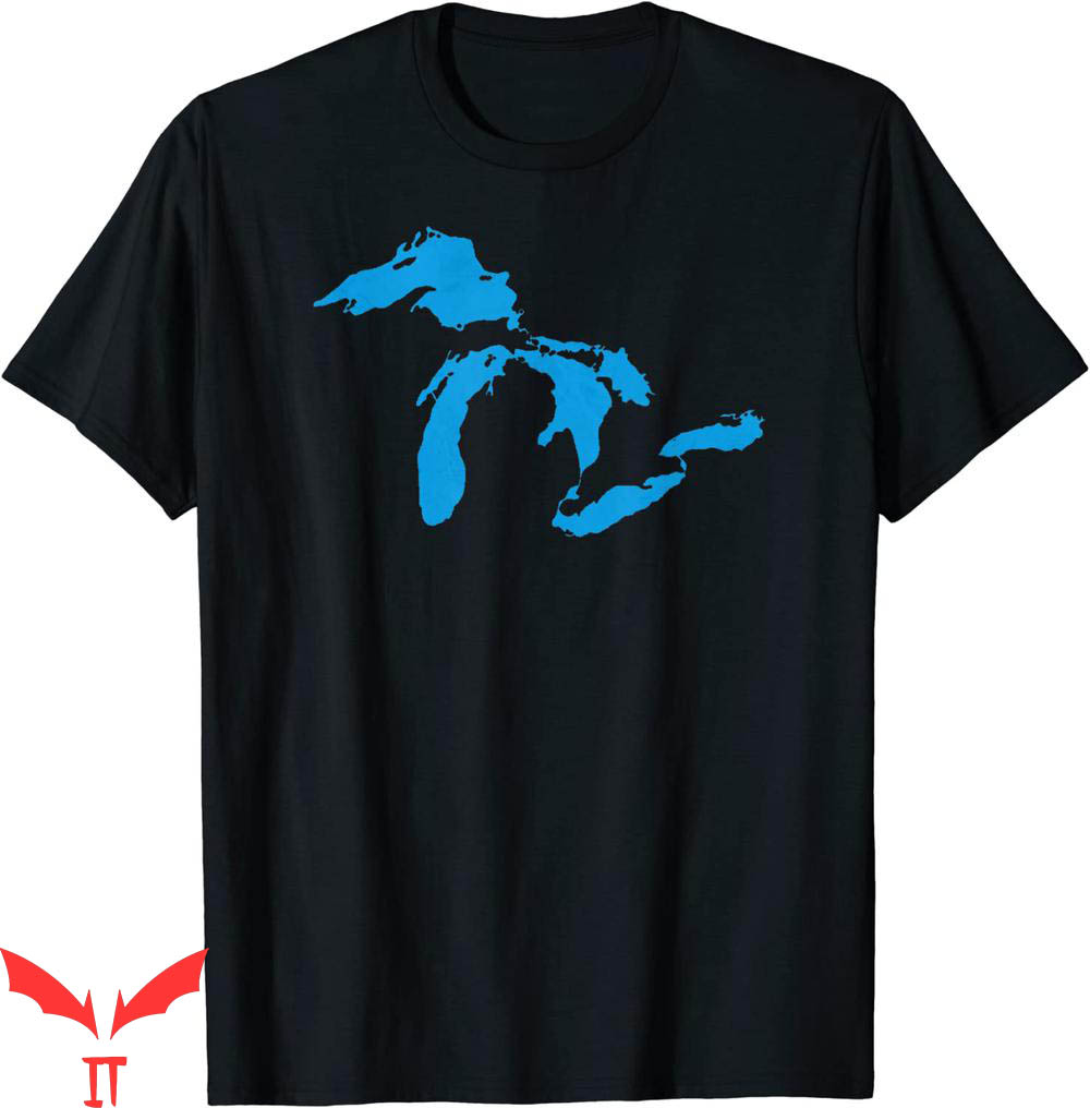 Great Lakes T-Shirt Five American Midwest Native Fresh Water Great Lakes T-Shirt Five American Midwest Native Fresh Water