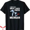 Great Lakes T-Shirt Four Out Of Five Prefer Michigan