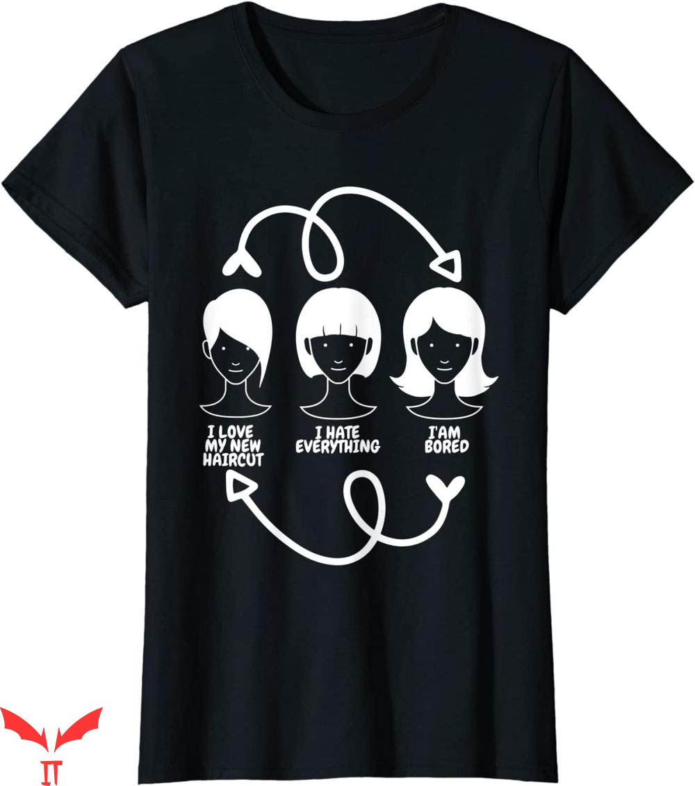 Hair Length T-shirt Beautician Aesthetician Hair Length Joke Hair Length T-shirt Beautician Aesthetician Hair Length Joke