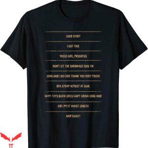 Hair Length T-shirt Chart Hair Length Check Melanin Pride