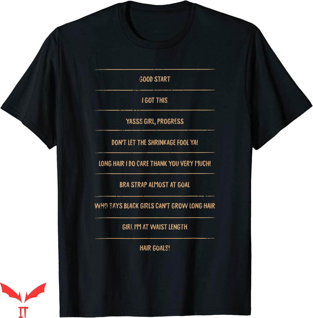 Hair Length T-shirt Chart Hair Length Check Melanin Pride Hair Length T-shirt Chart Hair Length Check Melanin Pride