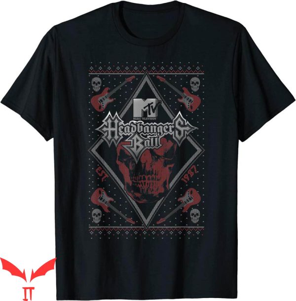 Headbangers Ball T-Shirt Christmas Ugly Ball Logo