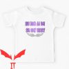 Hey Mom Did You Get Your Wings T-Shirt Purple Words Classic