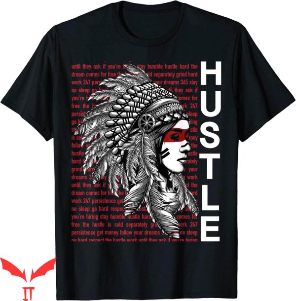 Hustle Gang T-shirt Native American Hustle Hard Urban Gang