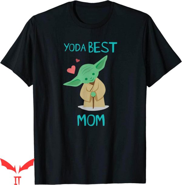 I Am Mother 2 T-Shirt Star Wars Yoda Best Mom Hearts