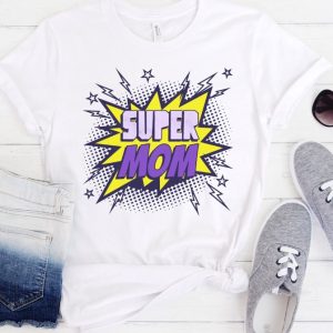 I Became The Heros Mom T Shirt Super Mom Shirt Best Mom Ever