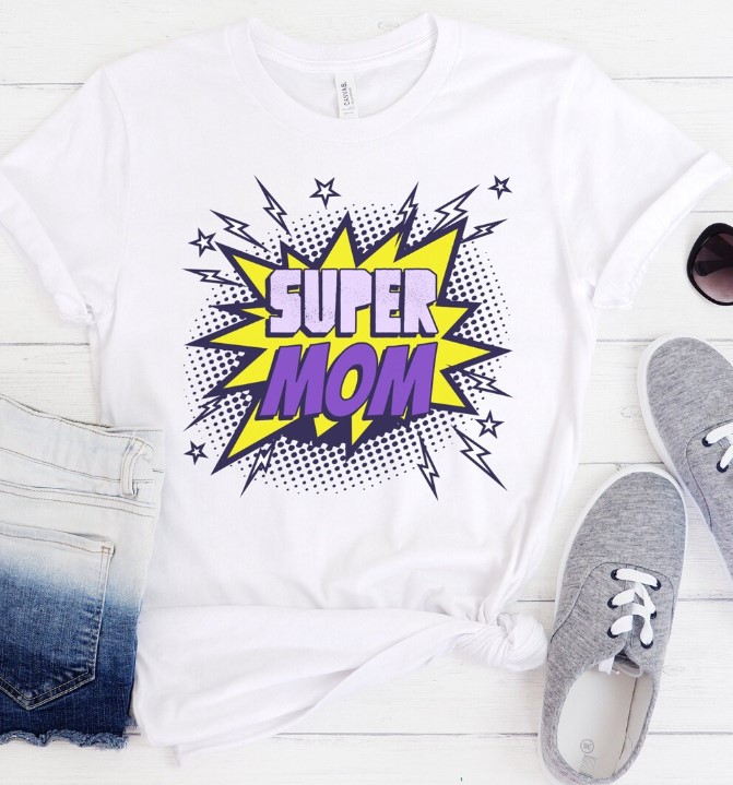 I Became The Heros Mom T Shirt Super Mom Shirt Best Mom Ever