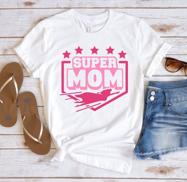I Became The Heros Mom T Shirt Super Mom Shirt Mothers Day