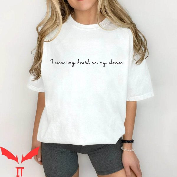 I Wear My Heart On My Sleeve T-Shirt Mama With Children