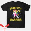 Ill Be The Warriors Mother T Shirt Unicorn Dabbing Gold