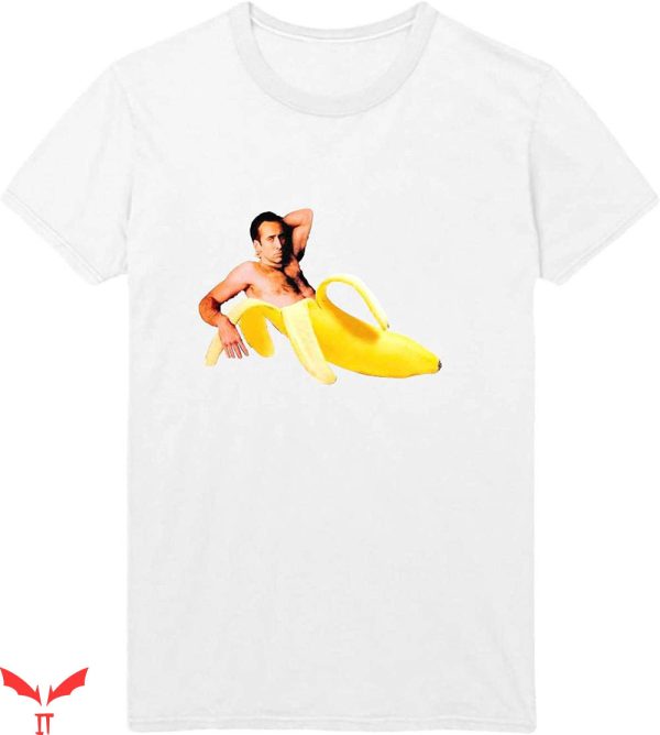 John Travolta Nicolas Cage T-Shirt A Banana D21 Trending
