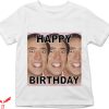 John Travolta Nicolas Cage T-Shirt Happy Birthday Nicolas