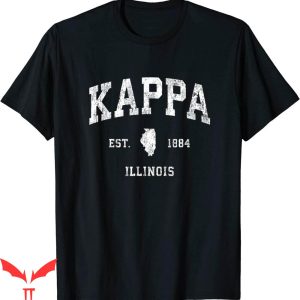 Kappa Kappa Gamma T-Shirt Vintage Athletic Sports Design