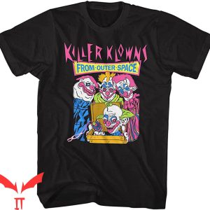 Killer Klowns T-Shirt From Outer Space 80s Movie Pizza