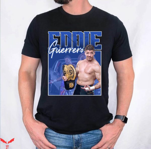Latino Heat T-shirt Cool Champion Eddie Guerrero Wrestling