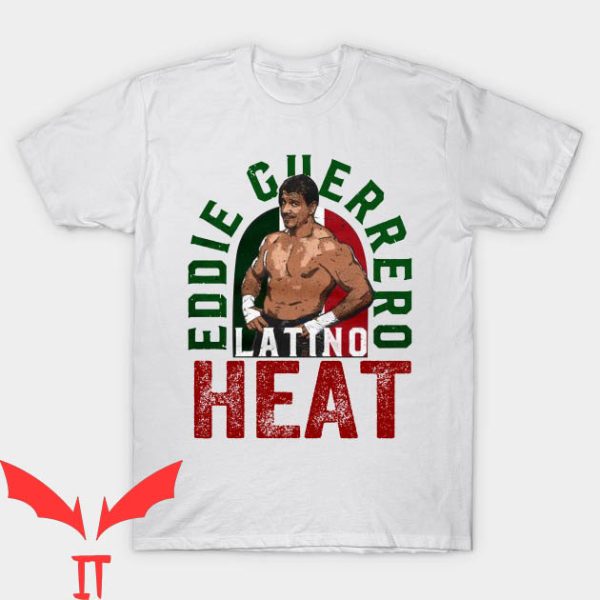 Latino Heat T-shirt Funny Champion Wrestling Eddie Guerrero