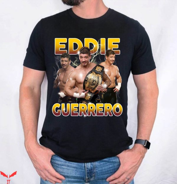 Latino Heat T-shirt Lie Cheat Steal Wrestling Eddie Guerrero