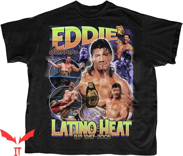 Latino Heat T-shirt The Best Wrestler Eddie Guerrero WWE Rip