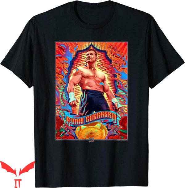 Latino Heat T-shirt Wrestler Eddie Guerrero WWE Poster Artsy