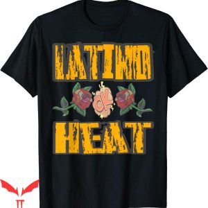 Latino Heat T-shirt Wrestling Eddie Guerrero Rose WWE Retro
