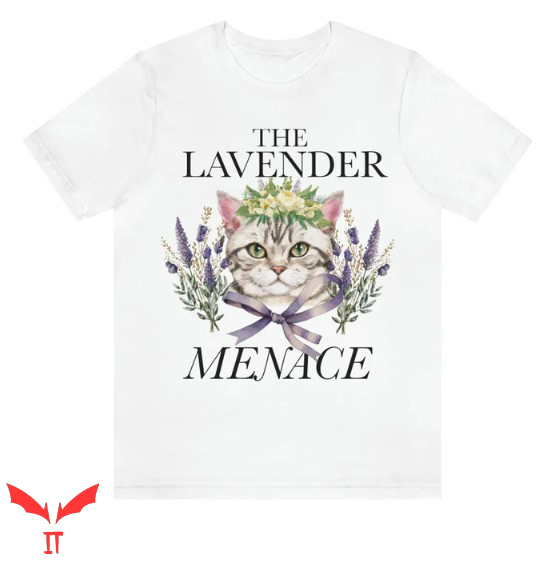 Lavender Menace T Shirt Feminist Lesbian Tee Shirt Lavender Menace T Shirt Feminist Lesbian Tee Shirt